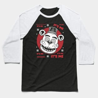 Freddy Robot Bear Baseball T-Shirt